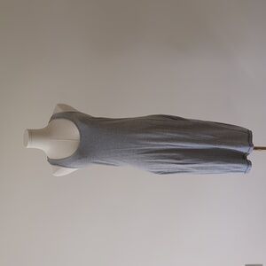 Lululemon size 6 gray white stripe dress